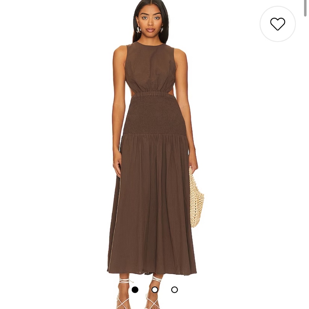 SNDYS Lottie Dress in Chocolate - Small NWT